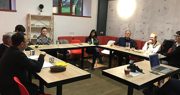 Round Table with Playwrights and Creative Writing Tutors