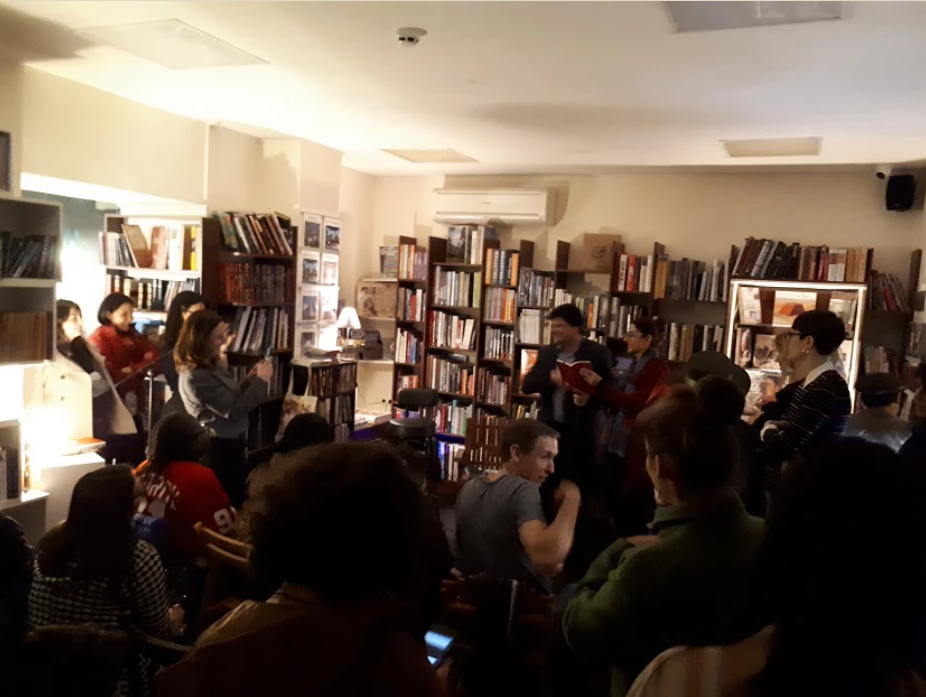 Open mic night at Bureaucrat