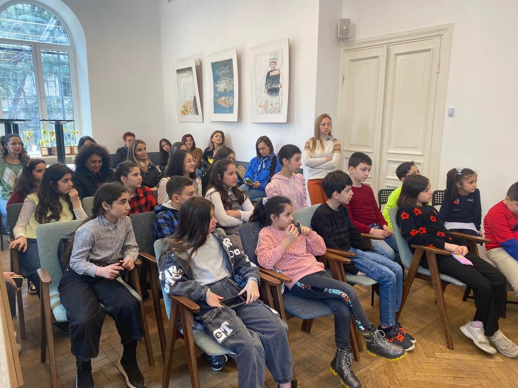 The launch of Let’s Read program. a reading of a children’s short story in Western Armenian