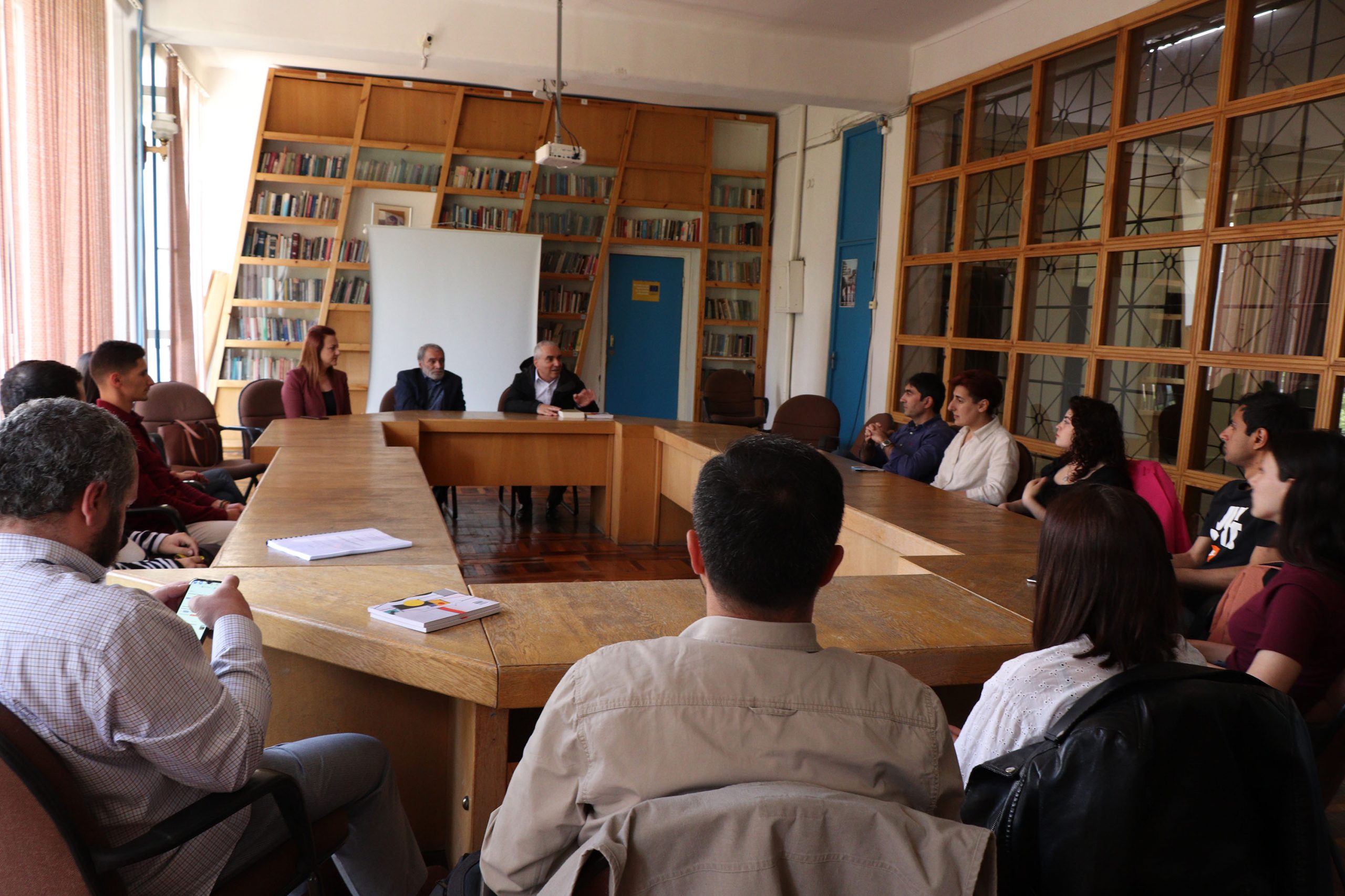 The discussion of the Armenian translation of Jürgen Habermas’s work “Structural Change of Publicity” at YSU