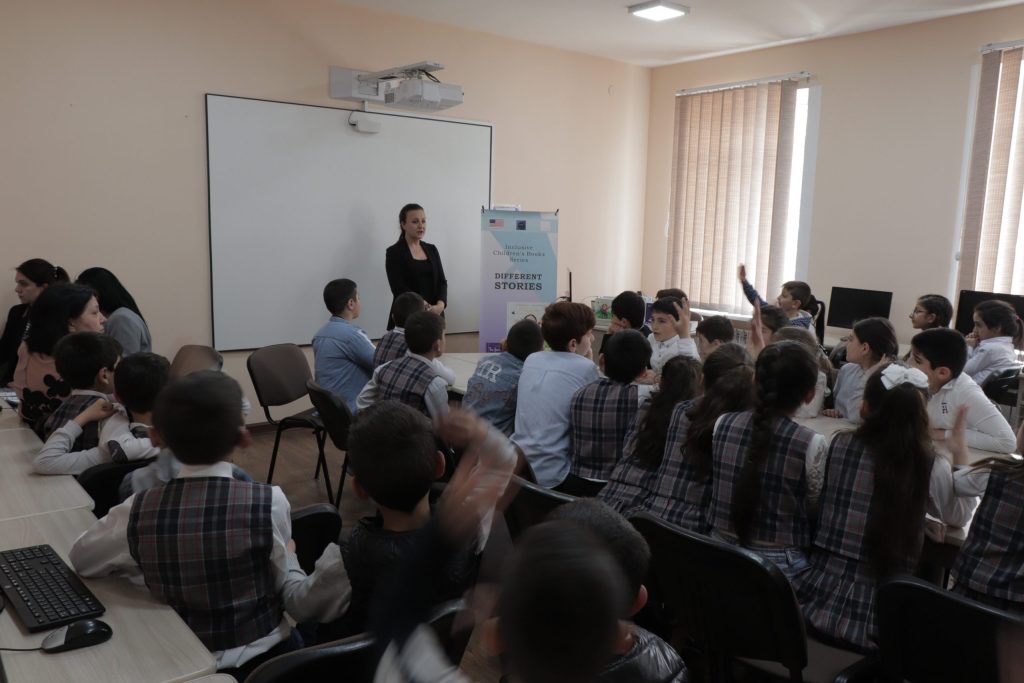 DIFFERENT STORIES Picture Books- Visit to Vanadzor School N8 and Lori Regional Library​