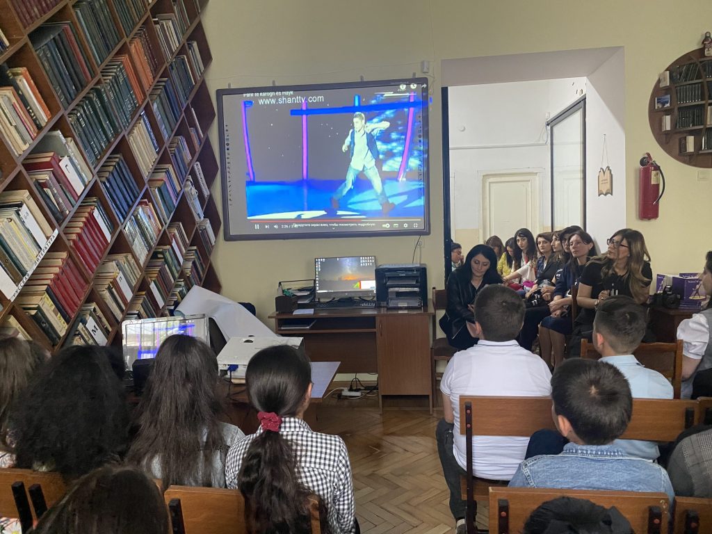 DIFFERENT STORIES Picture Books – Visit to Gegharkunik Regional Library after Vardges Petrosyan