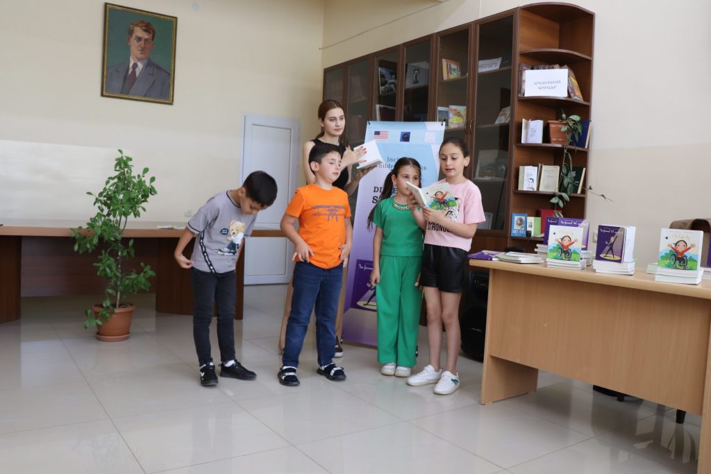 DIFFERENT STORIES Picture Books – Visit to Armavir Regional Library