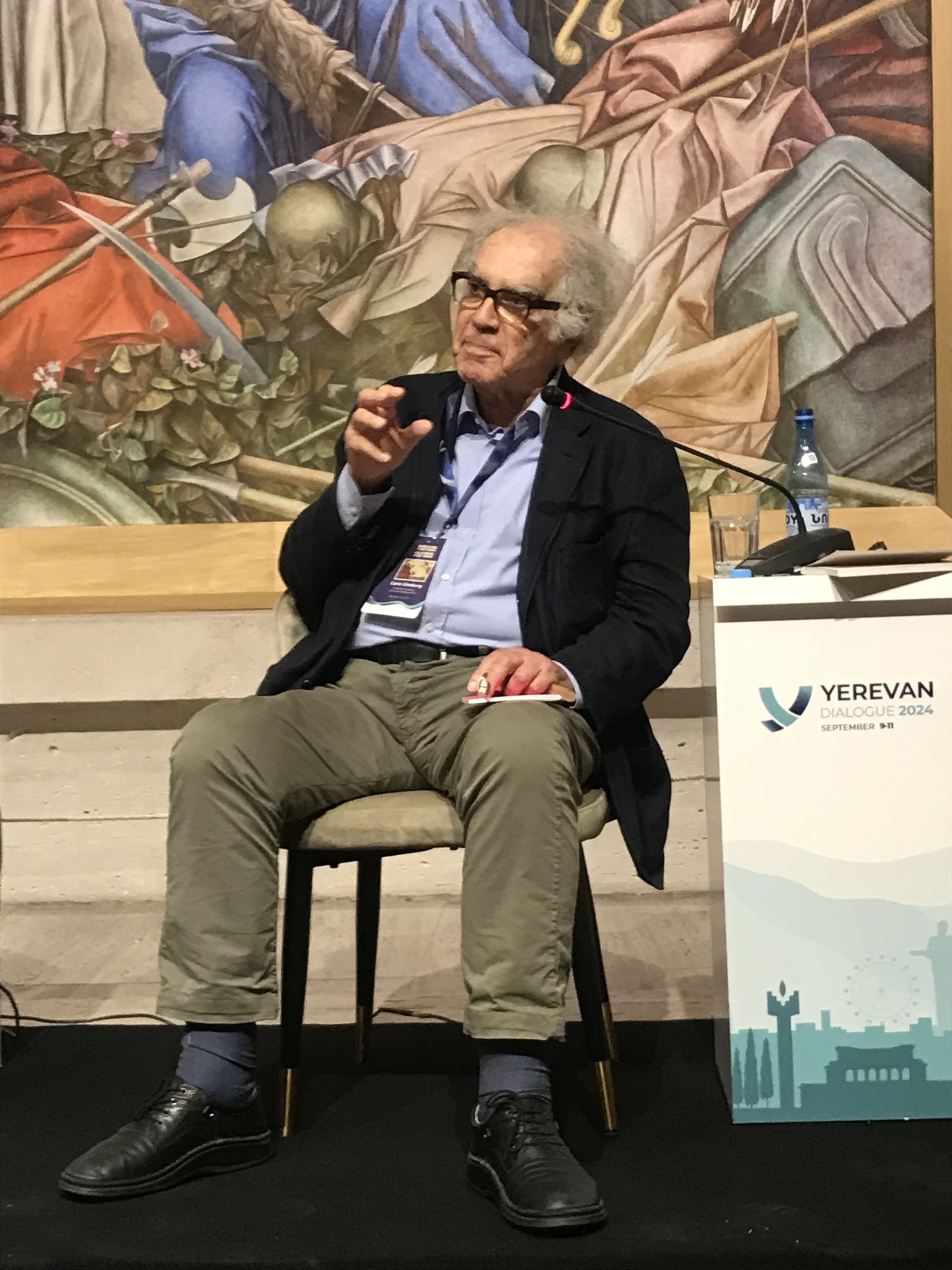 Carlo Ginzburg in Armenia