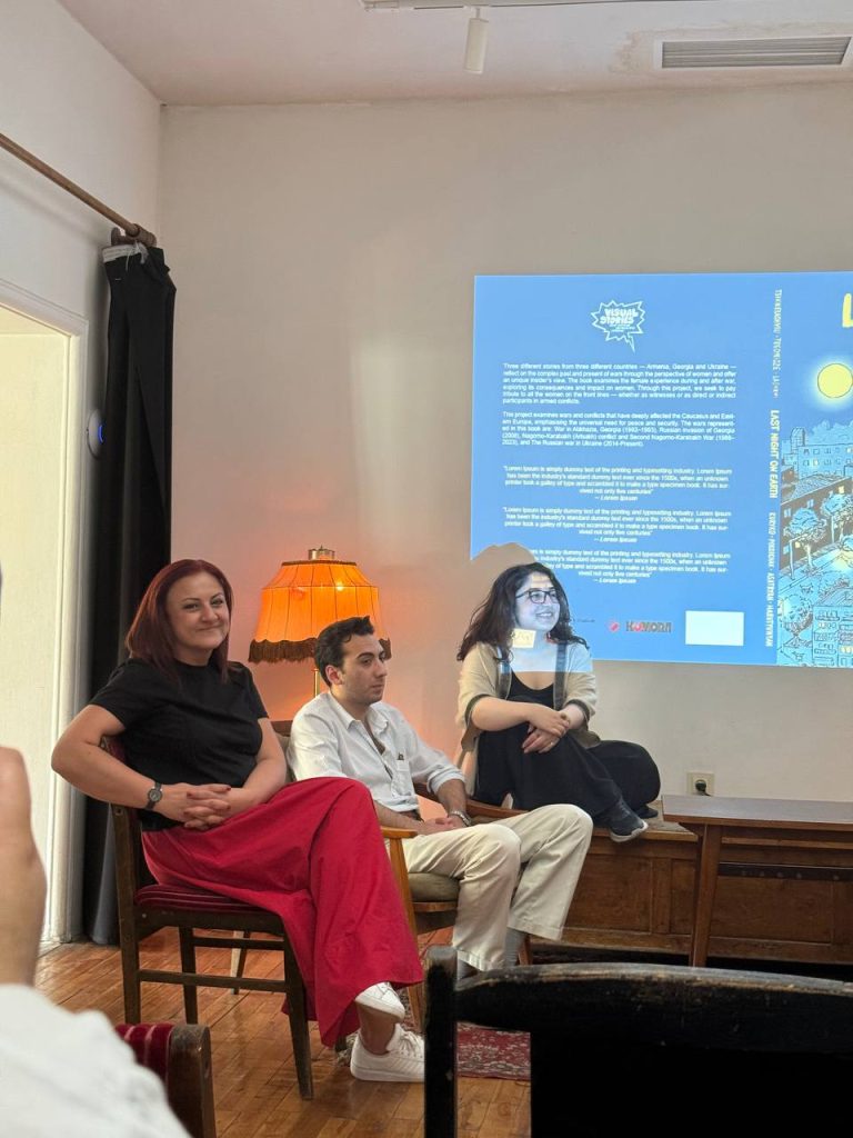 Arevik Ashkharoyan, Luka Lashkhi, Astghik Harutyunyan, Last Night on Earth